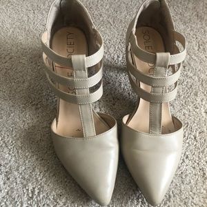 Sole Society nude pumps